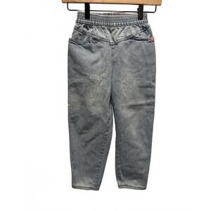 Vintage OshKosh B'gosh Light Wash Denim Pants with Elastic Waist size 6 - #160